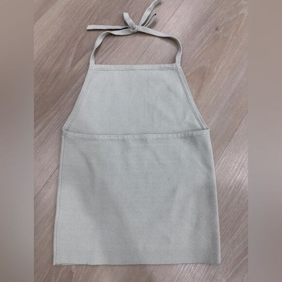 John Galt/Brandy Melville Light Green Halter Tank Top, One Size - Picture 2 of 3